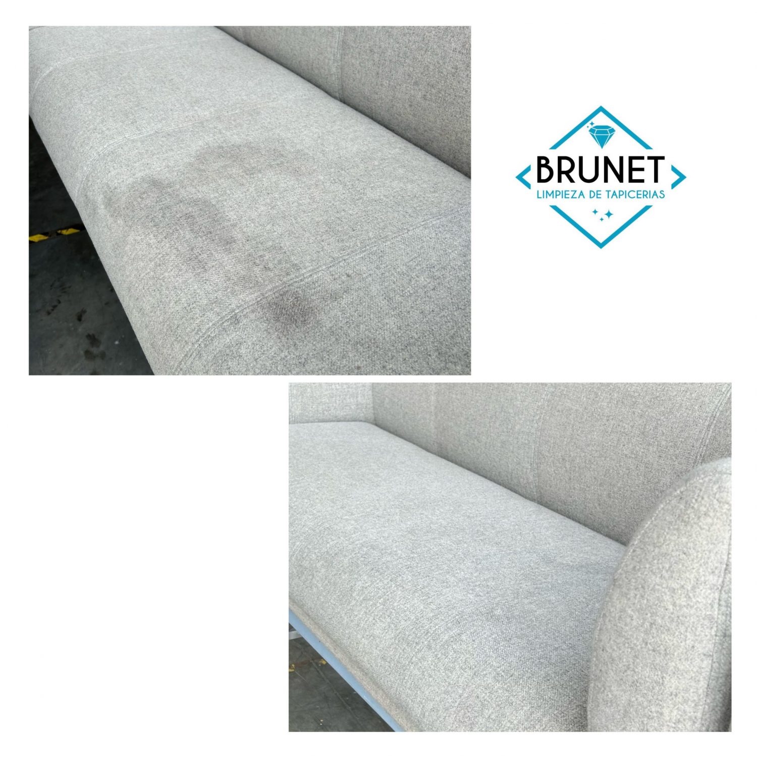 Limpieza de tapicerías Barcelona Brunetbcn Brunet barcelona