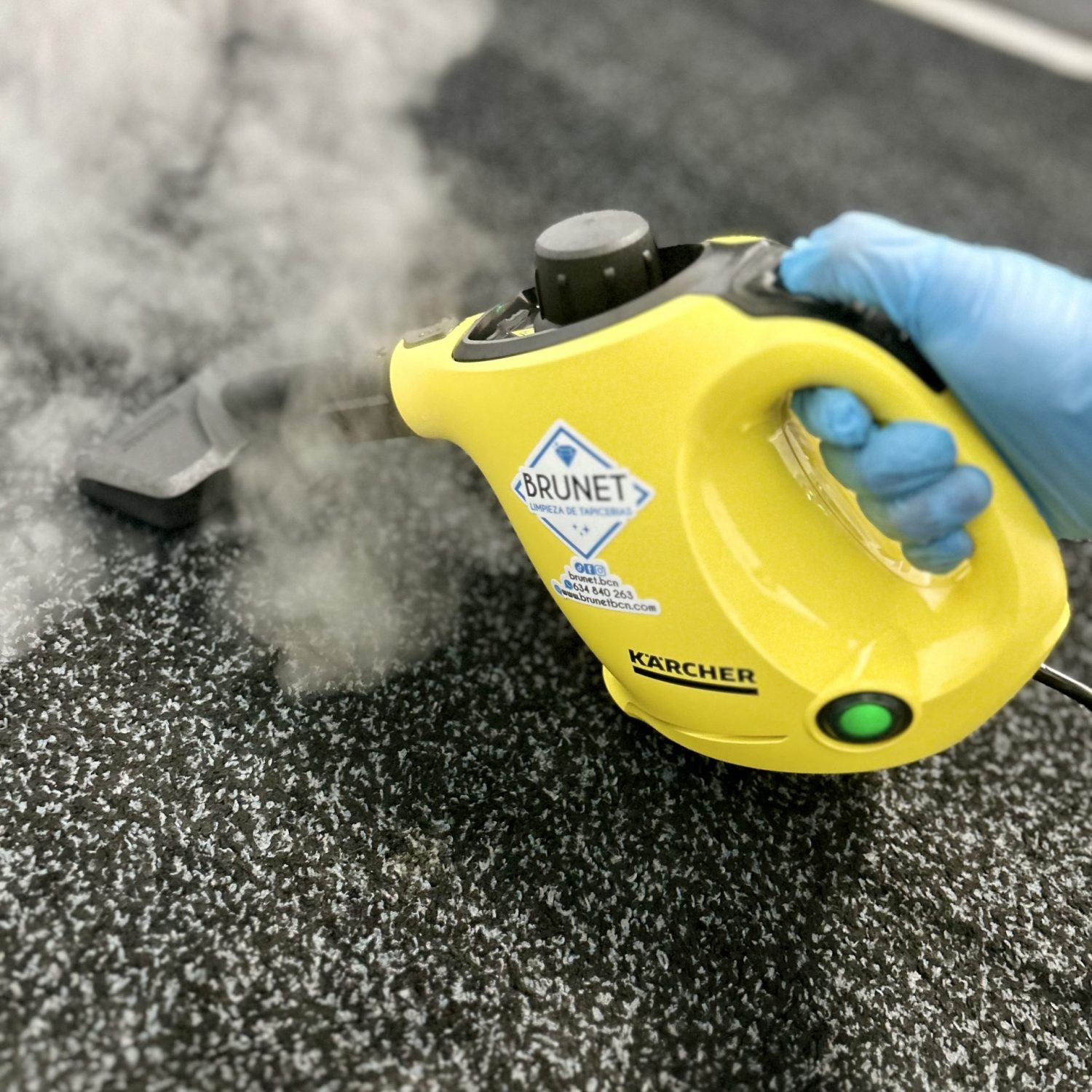 alfombra limpieza de alfombra Barcelona Tapicerías Brunet